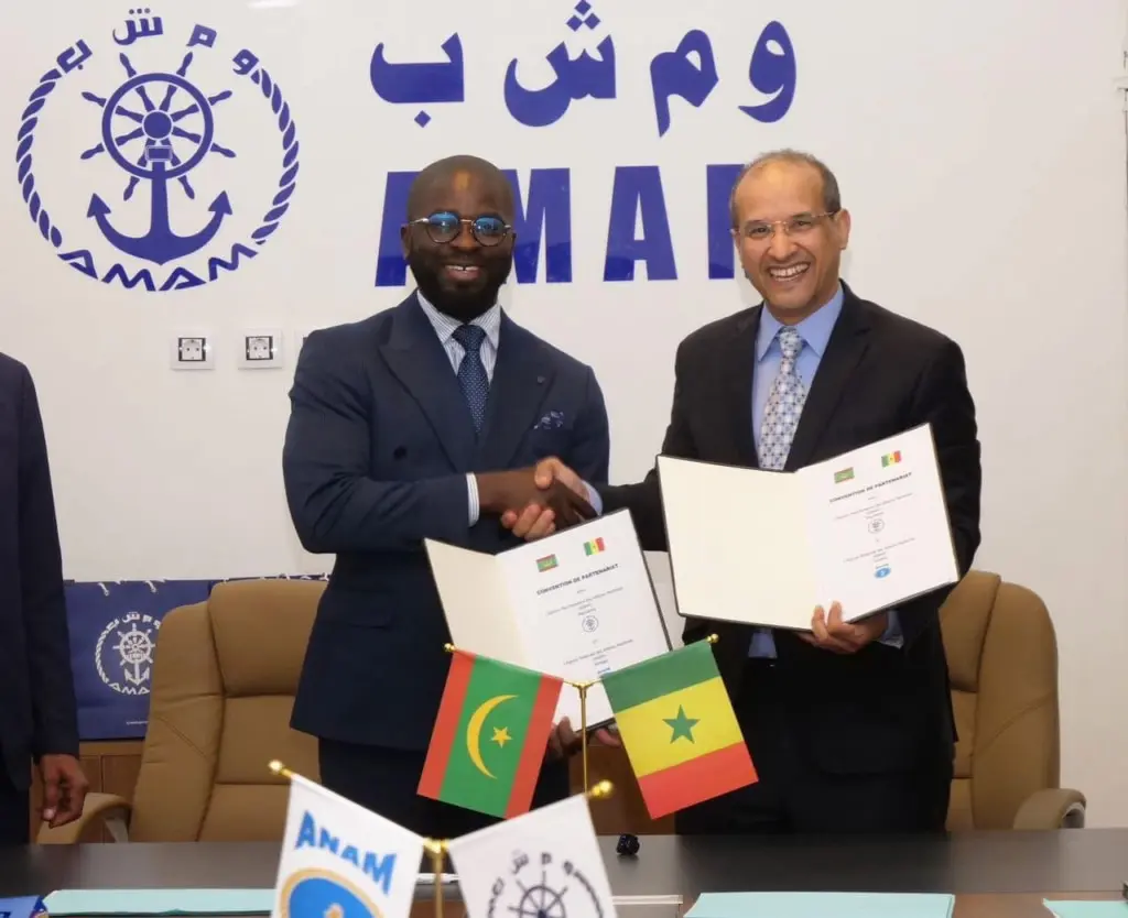 Accord mauritano-sénégalais dans le domaine maritime