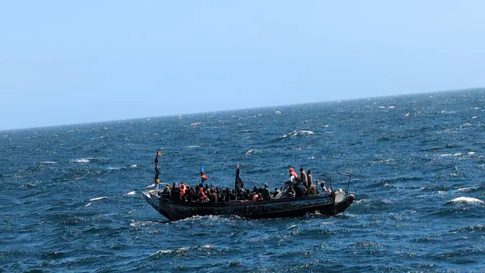 Migration clandestine : 139 migrants sauvés en mer au large des côtes sénégalaises par la marine sénégalaise