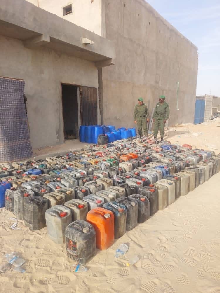 Plus de 4 tonnes d’essence destinées à la contrebande saisies par les douanes à Nouakchott