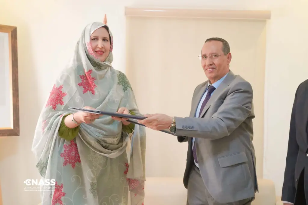 Signature d’un accord de partenariat entre la CNASS et la commune de Tevrag Zeina