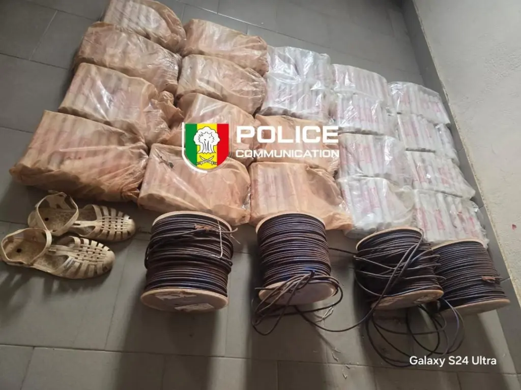La police sénégalaise intercepte une importante quantité d’explosifs à la frontière avec le Mali