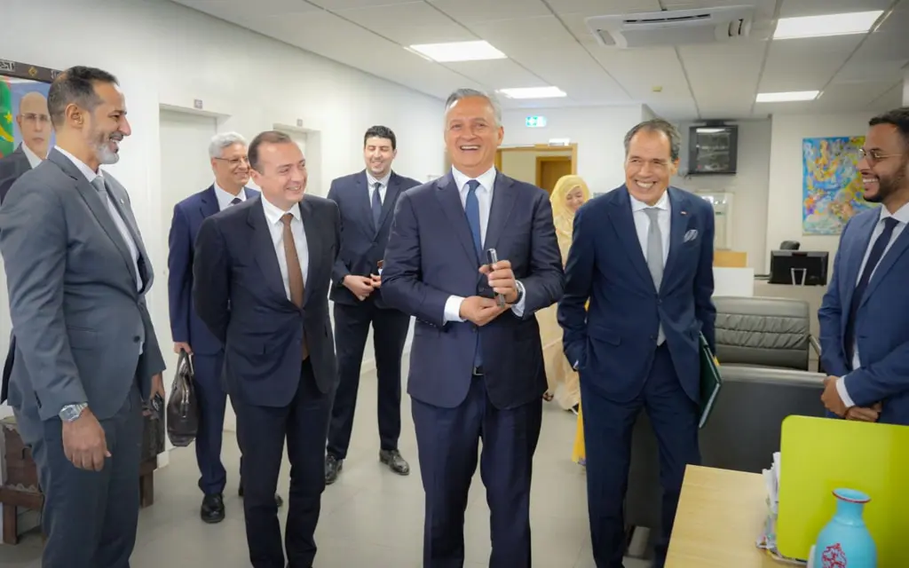 L’agence nationale pour la promotion des investissements évoque avec une délégation marocaine le renforcement du partenariat économique mauritano-marocain
