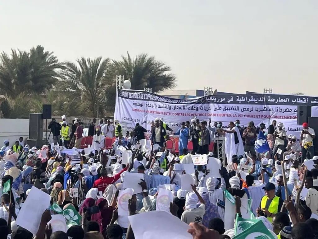 L’opposition pourrait envisager prochainement un mouvement de protestation dans les villes de l’intérieur pour protester contre la « détérioration des conditions de vie des mauritaniens »