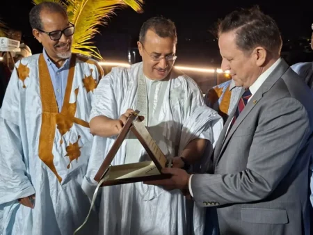 Mauritanie-USA : cérémonie d’adieu au conseiller de l’ambassade américaine à Nouakchott à la fin de sa mission