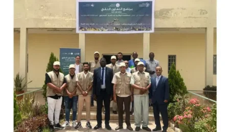 Session de formation sur les méthodes de lutte contre le criquet pèlerin à Nouakchott pour des techniciens libyens
