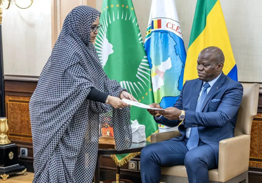 La Mauritanie sollicite le soutien du Gabon à sa candidate au poste de secrétaire générale de l’OIF