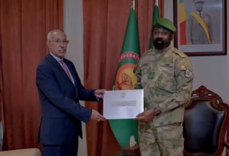 Emissaire présidentiel mauritanien au président de la transition malienne
