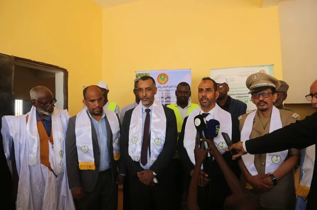 Le MASEF a lancé une campagne de dépistage de la malnutrition chez les enfants de moins de 5 ans dans un quartier de Nouakchott