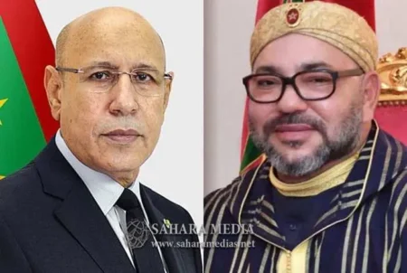 Le président Ghazouani réaffirme au roi Mohamed VI sa volonté de consolider les relations de coopération entre les deux pays
