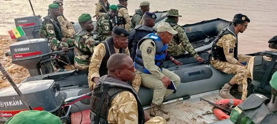 Patrouilles conjointes mauritano-sénégalaises le long du fleuve pour lutter contre les activités illégales