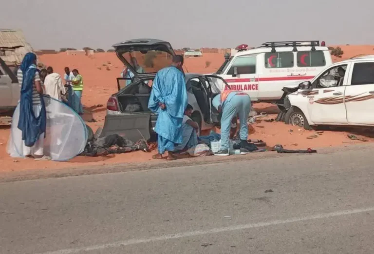Quatre morts et des blessés dans un accident au Hodh El Gharbi entre Kobeni et Aioun