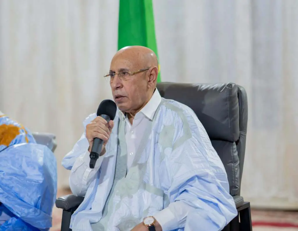 Le président Ghazouani : « nous avons enregistré d’importants résultats sur la voie de la souveraineté alimentaire »