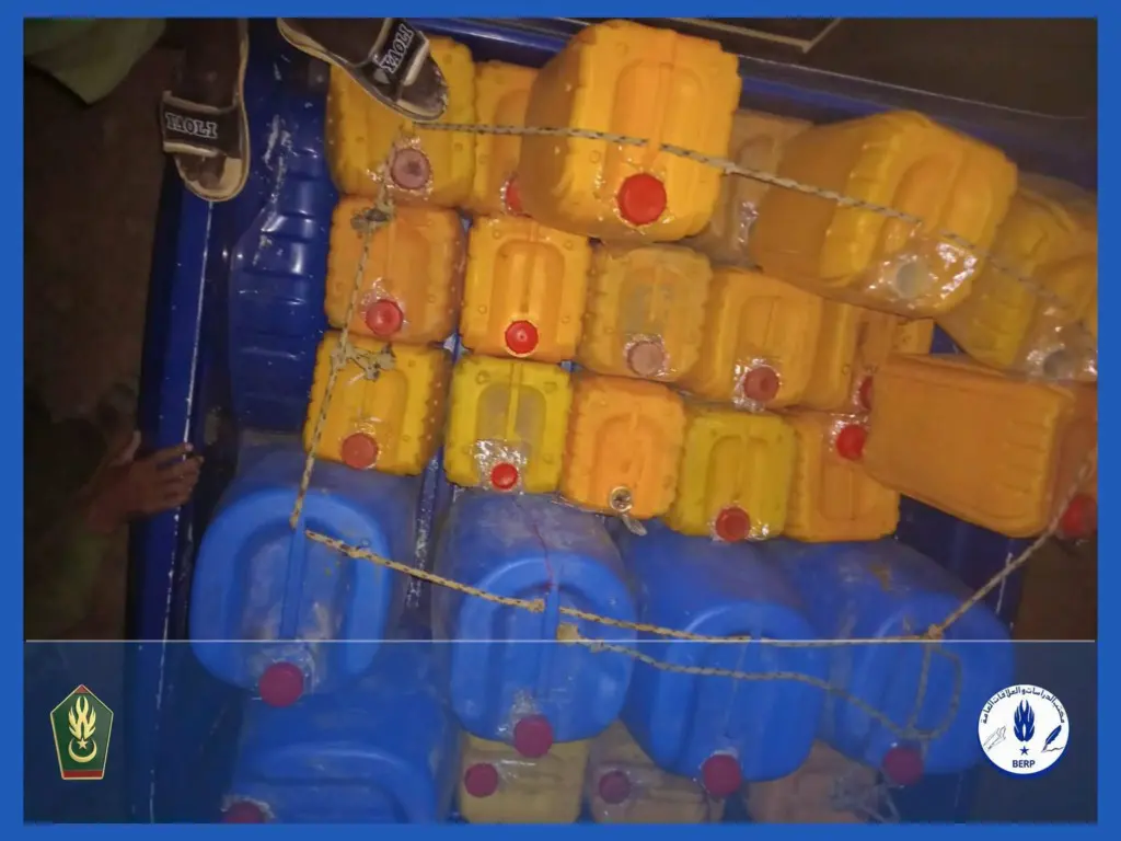 Sélibabi : près de 7 tonnes da carburant destinées à la contrebande saisie par la gendarmerie